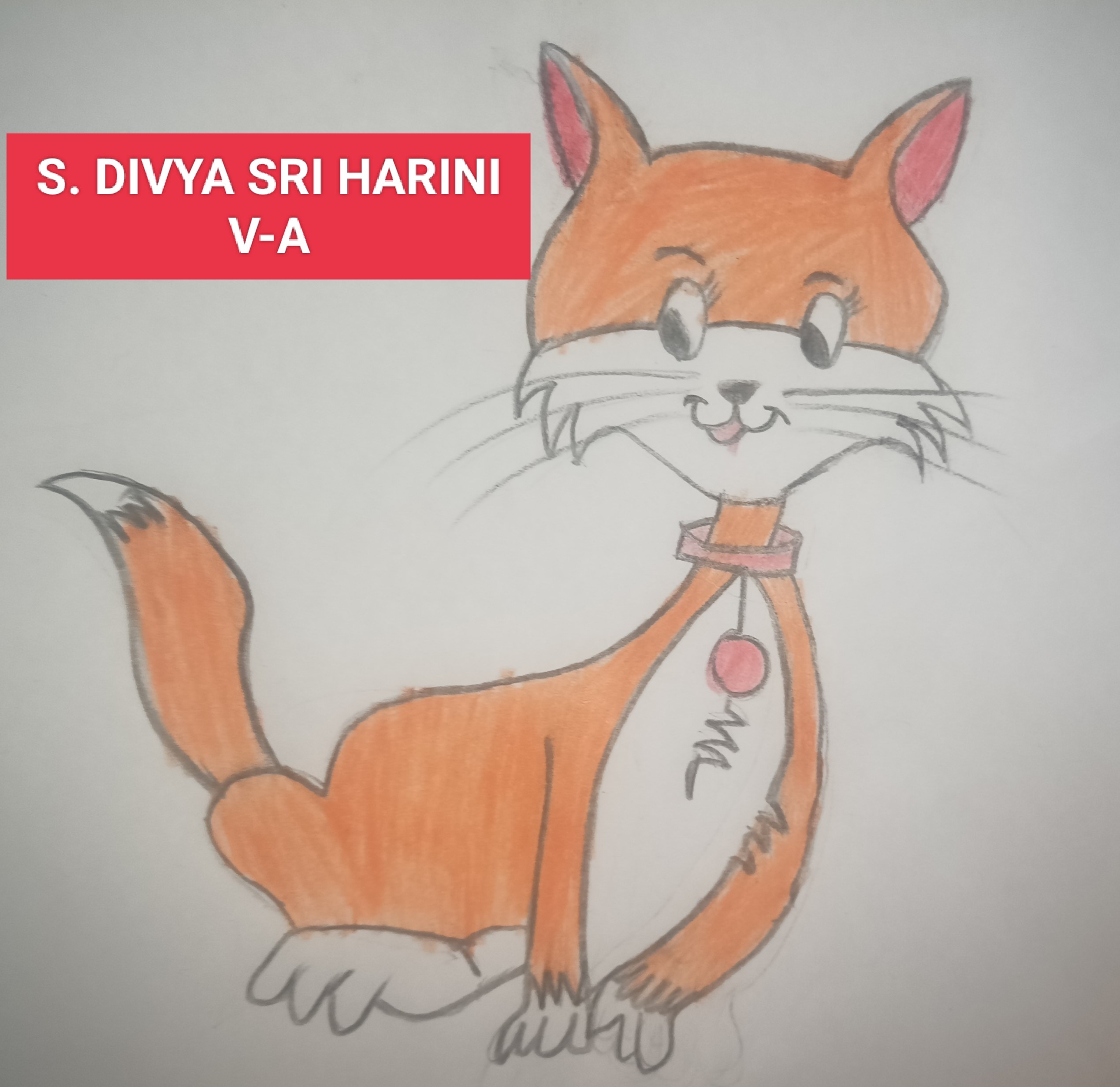 Art by Divya Sri Harini of Std V - vskdschool.in